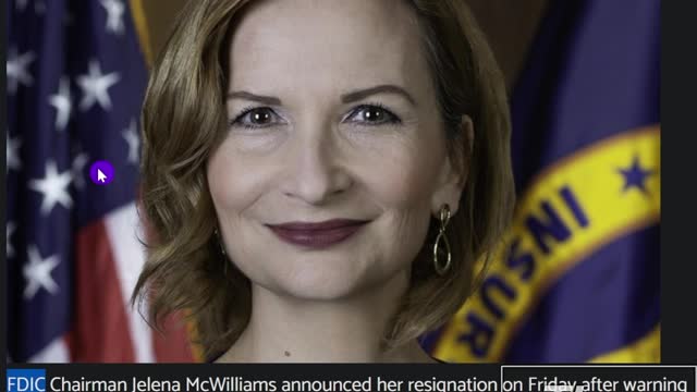 FDIC Chair Resigns Warning of Dummycrat Infiltration