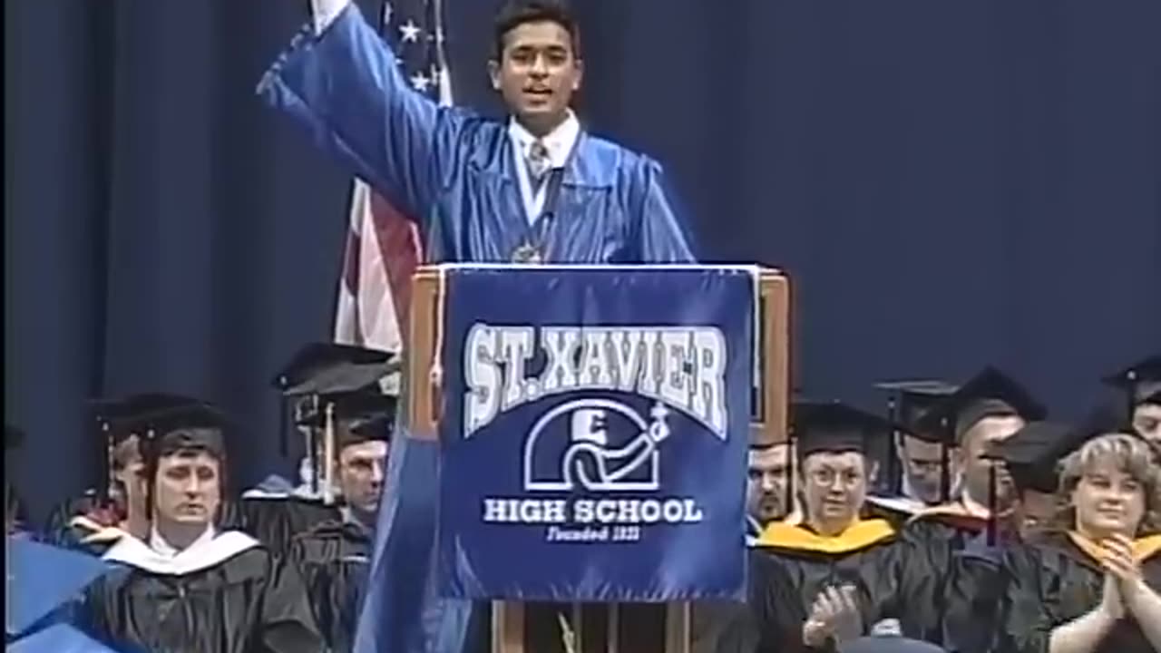 18 Year Old Vivek Ramaswamy Takes Over the Graduation Stage Demonstrating His Alpha Male Skills