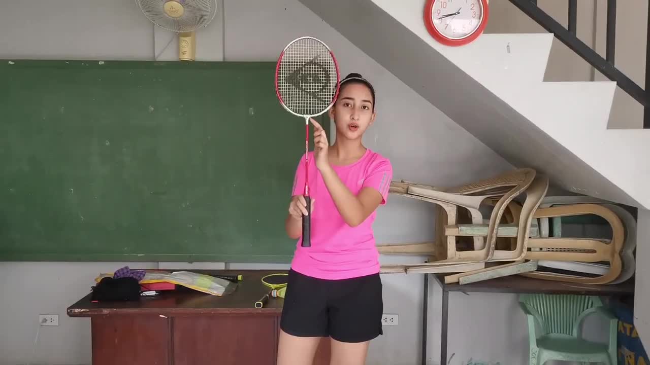 BADMINTON Parts of Racket and Shuttlecock