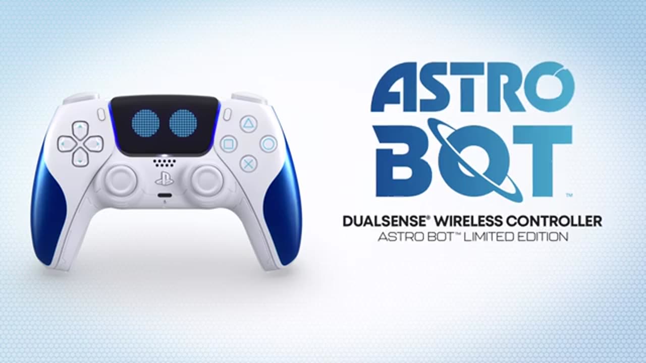 Astro Bot PS5 DualSense Controller - Official Reveal Trailer