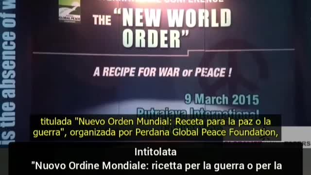 Dr. Mahathir Mohamad, ex primo ministro della Malasia 2015, NWO e Genocid@.