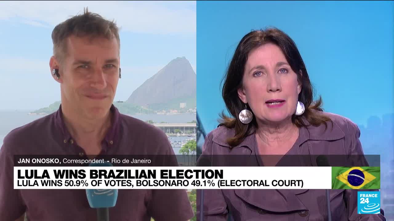 'Trump-style insurrection' after Brazil's Lula defeats Bolsonaro_ • FRANCE 24 English