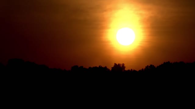 The beauty of the sunrise