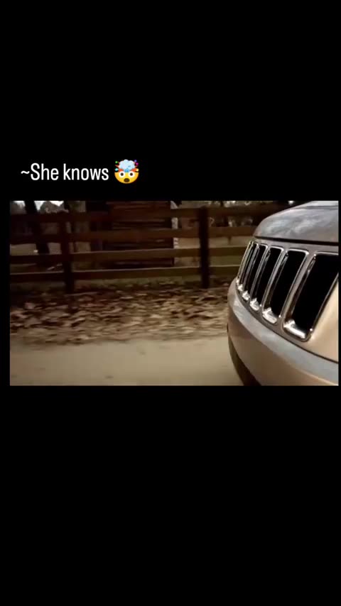 She knows 😜
