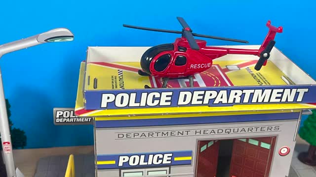 Police Helicopter test animation