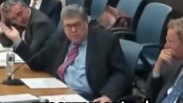 Barr, the former lead prosecutor, said in a recording played at the Jan. 6 hearing