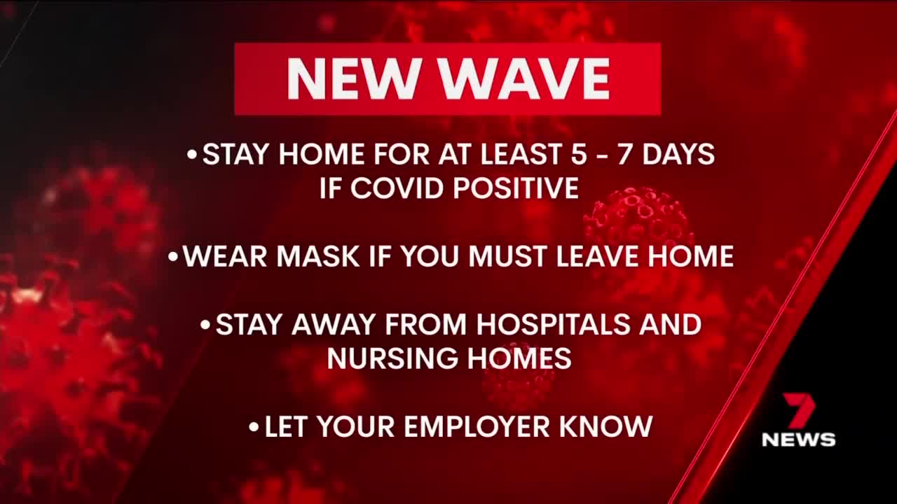 Fresh advice amid new COVID wave in South Australia | 7NEWS