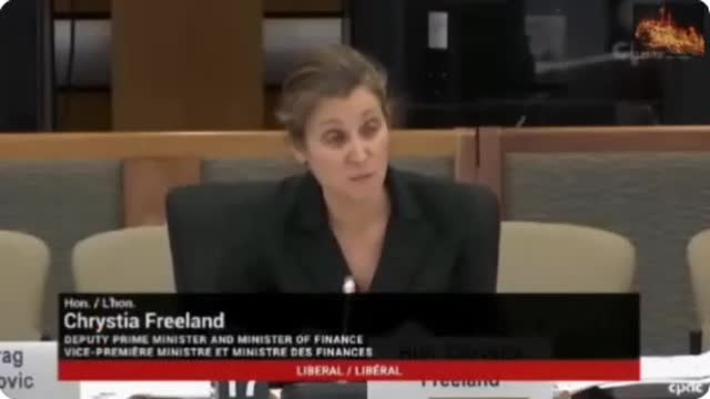 Freeland, $15 Billion in shares to a company that doesn't exist