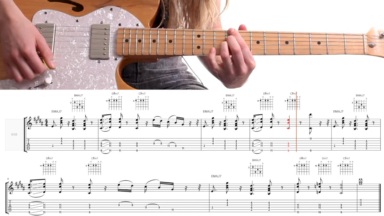 Creating 7th Chord Progressions and Riffs on Guitar