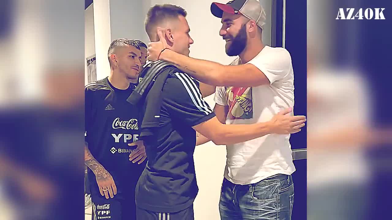 Gonzalo Higuain Visit Leo Messi & Argentina Team in Miami