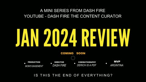 Jan 2024 Month In Review Teaser Trailer