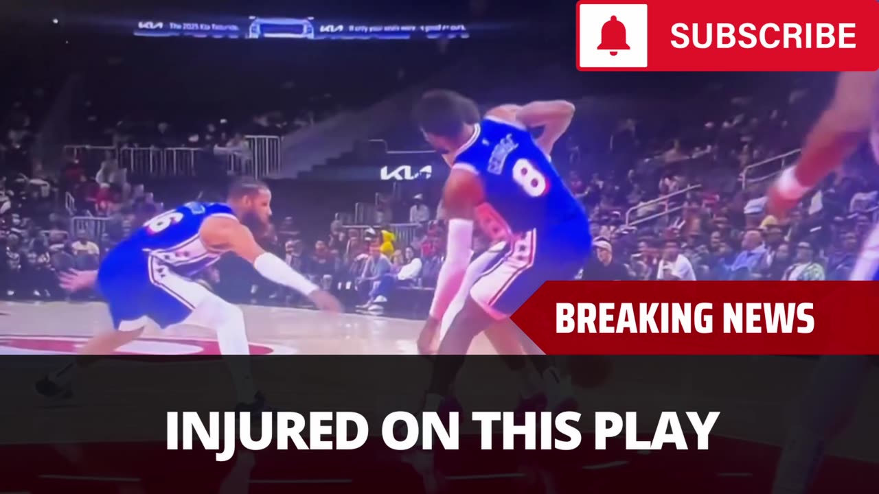 Here Is The Play Paul George Appears To Have Been Injured On