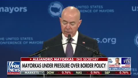 Fox News presses Mayorkas over potential impeachment #shorts