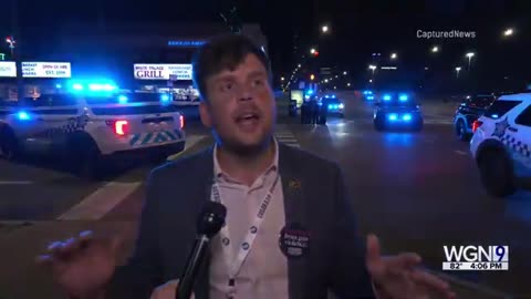 Gunshots wound man at White Palace Grill as DNC delegates take cover