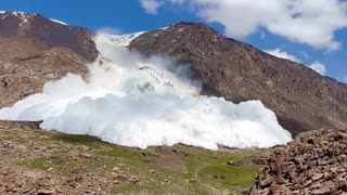 Caught in an Avalanche in Kyrgyzstan (Everyone Survived)