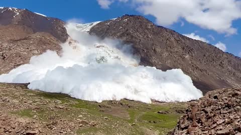 Caught in an Avalanche in Kyrgyzstan (Everyone Survived)