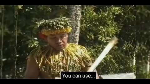 Let me show you how to make a fire by drilling wood.