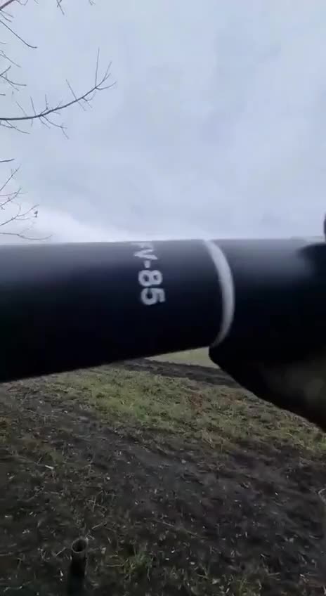 Shots from the Swedish 84-mm grenade launcher "Carl Gustaf".