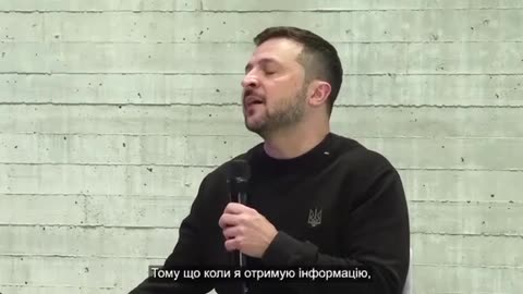 Zelenskyy on retreating of his army