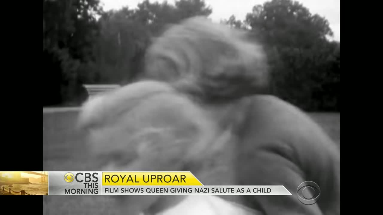 Film Shows Queen Elizabeth Giving Nazi Salute as a Child