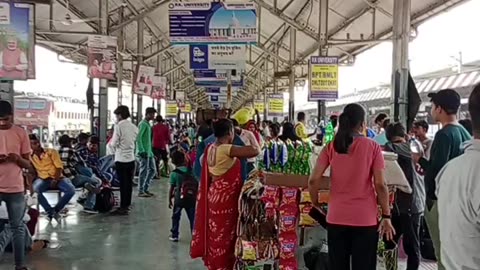 Char Bagh rly station Lucknow UP India