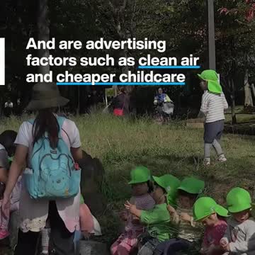 Japan is paying families $7,600 per child to move out of Tokyo