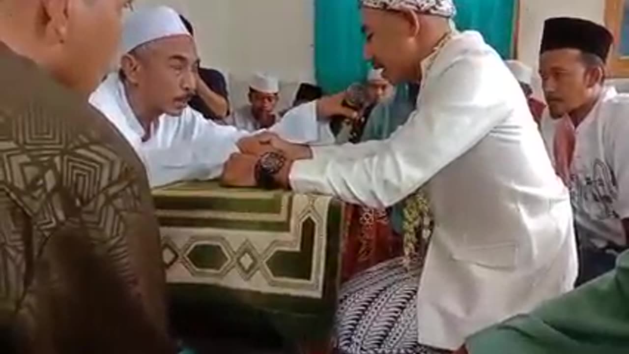 Entering the obligatory part of a marriage