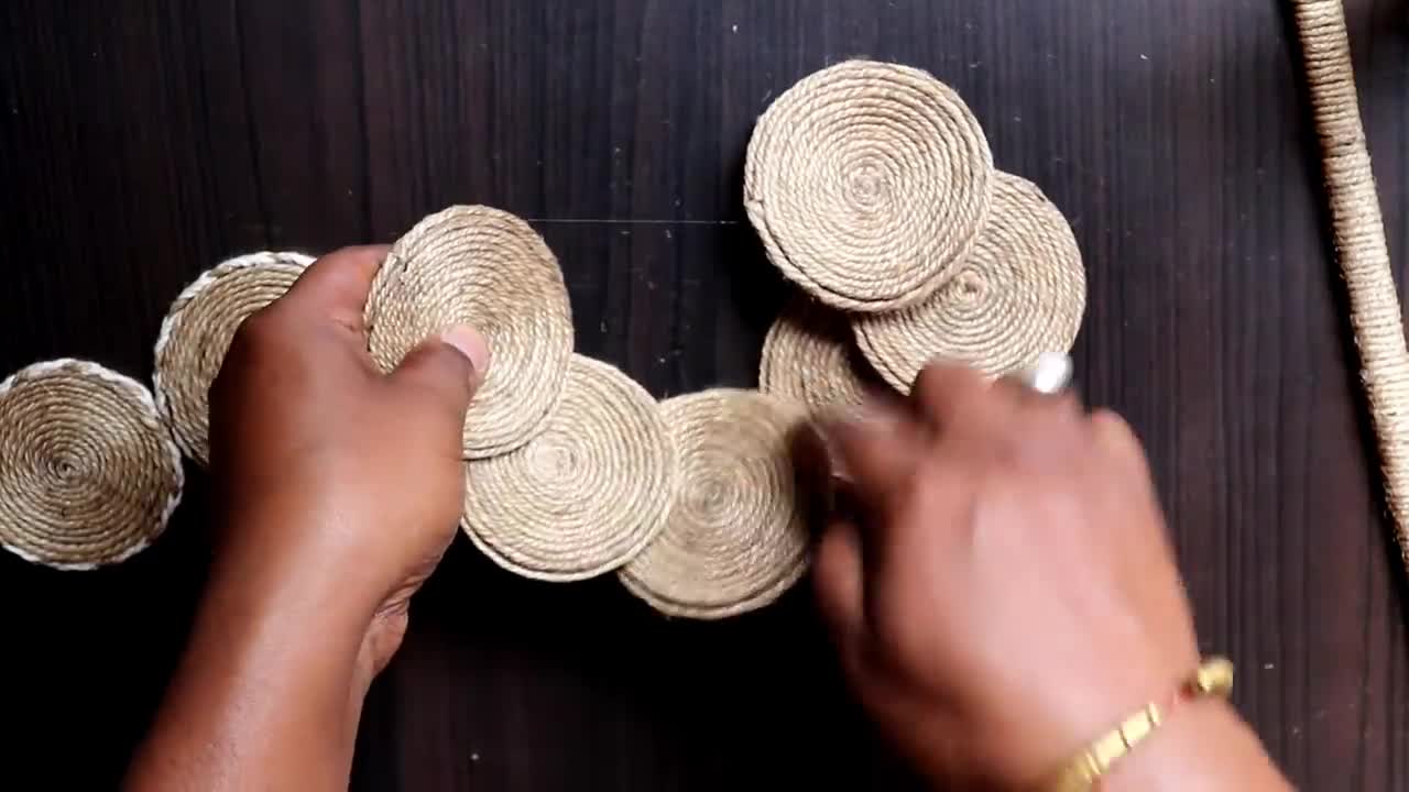 DIY Flower Basket with Jute Rope and Cardboard | Jute Rope Flower Basket | Jute and Cardboard Craft