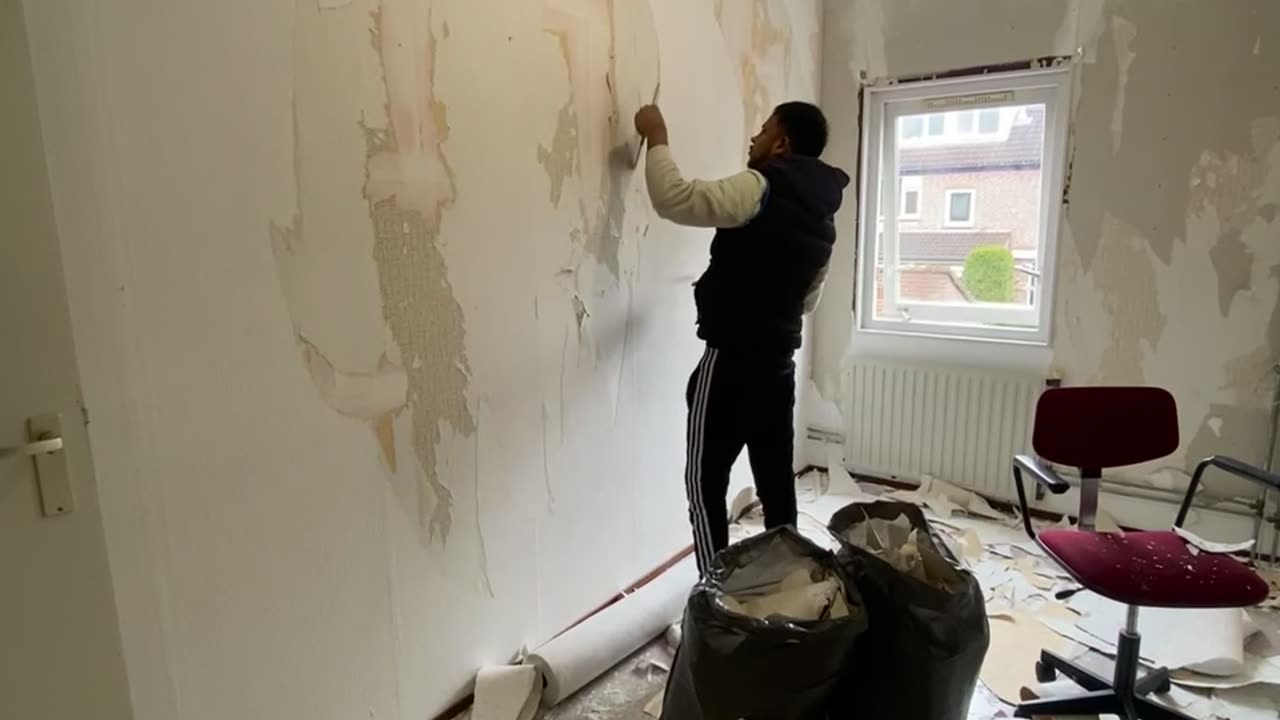 How removed wallpaper