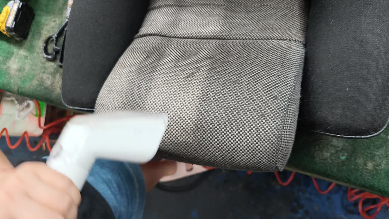 How to clean a dirty driver seat?