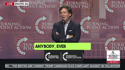 Tucker Carlson Delivers Remarks in Deluth, Georgia [Full Spech]