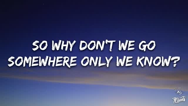 Keane - Somewhere Only We Know