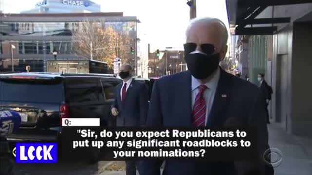 Joe BidenJokes With the Female Reporter