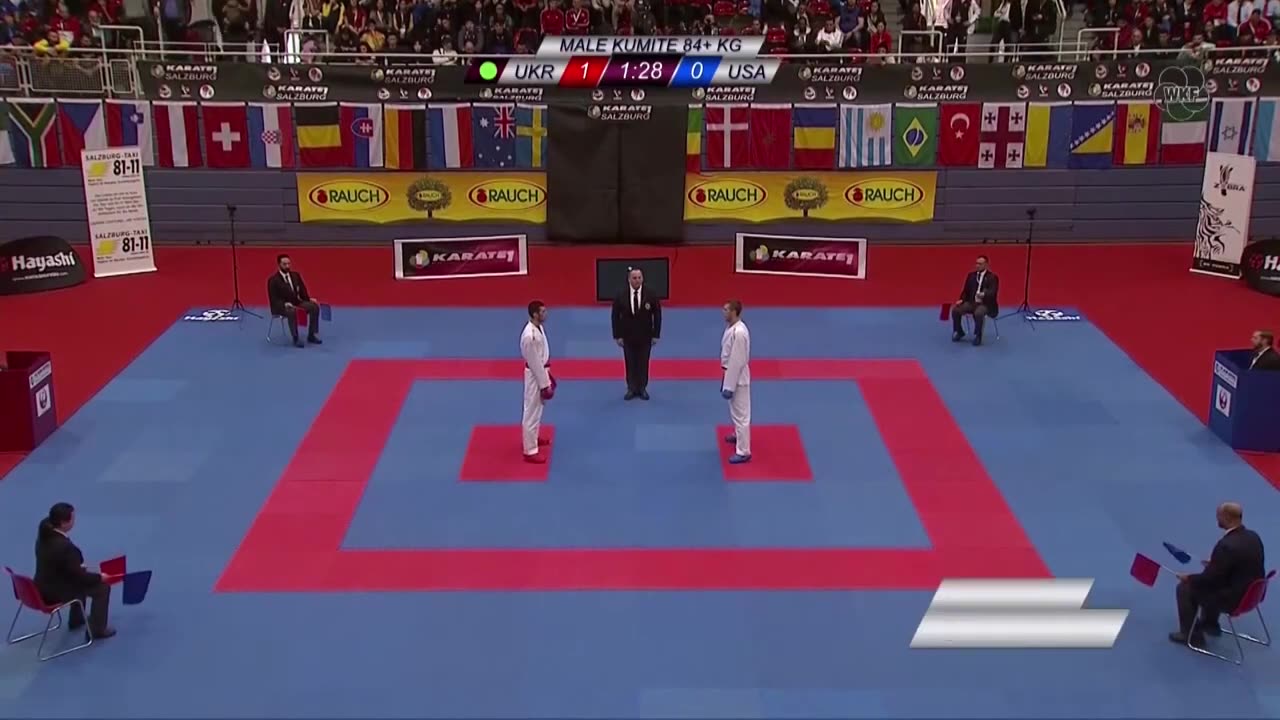 Karate 1 Premier League Zalzburg 2020 Ryzvan Talibov Brian Irr Final Kumite 84+ kg