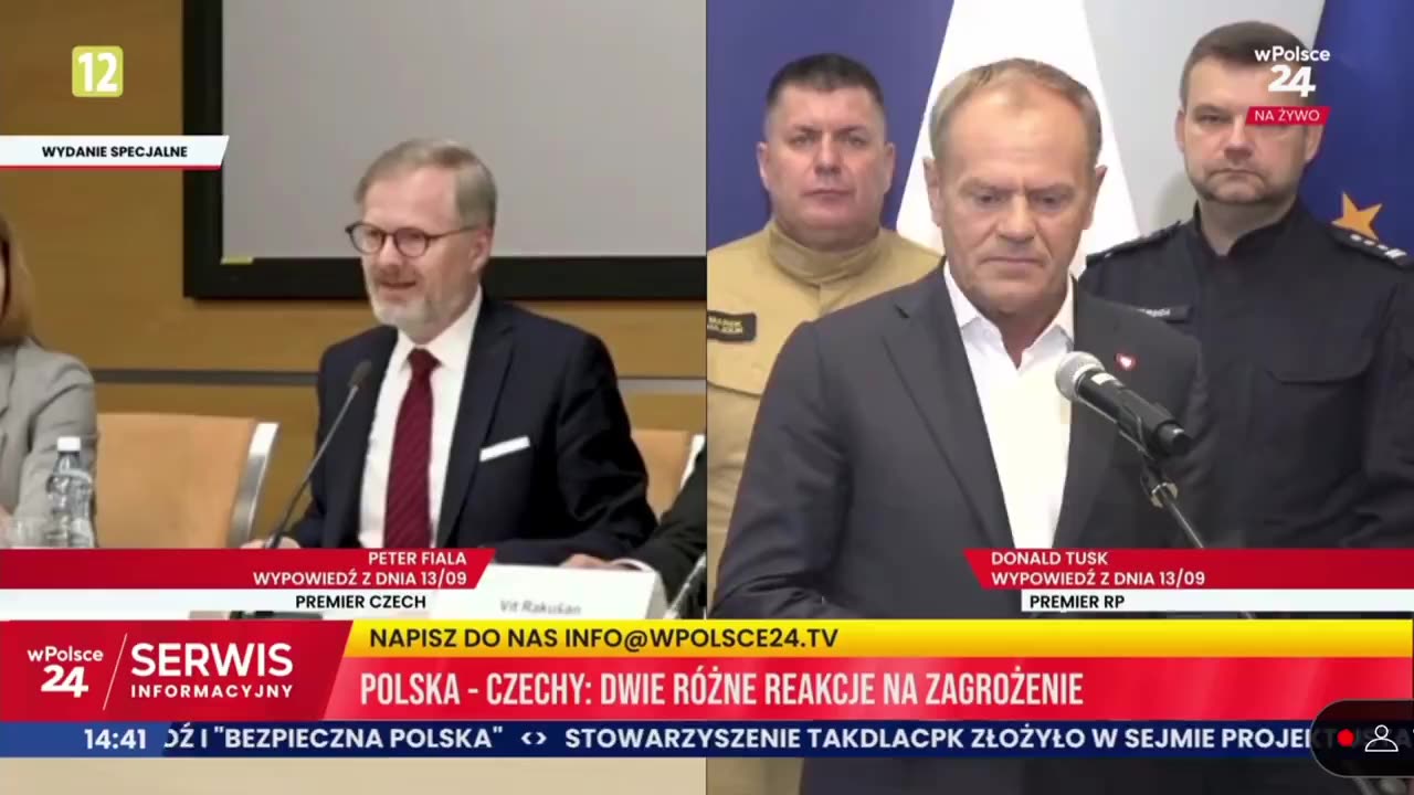 Ten sam dzień. Dwóch premierów. Dwie różne reakcje na zbliżające się