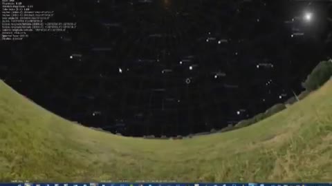 Southern star trails