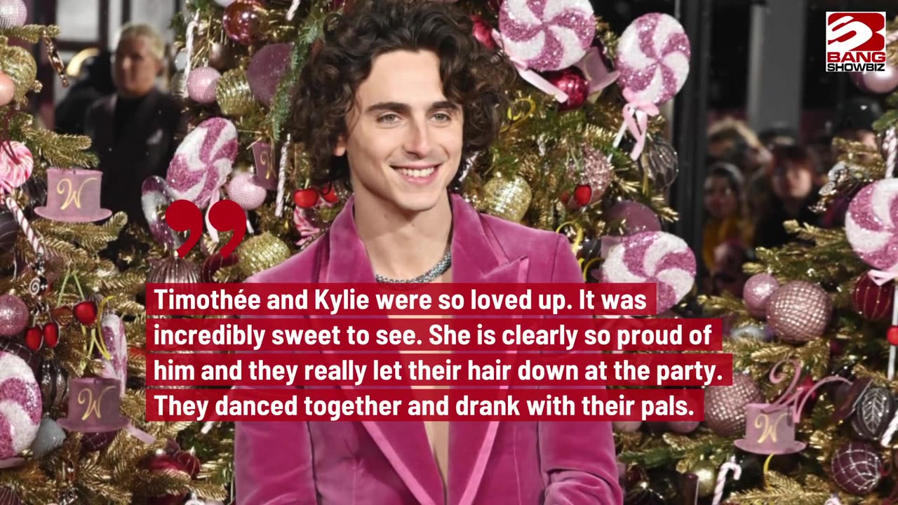 Kylie Jenner expresses Pride in Timothée Chalamet's Career.