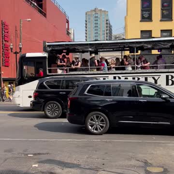Party Bus #2 - Lower Broadway, Nashville, Tennessee