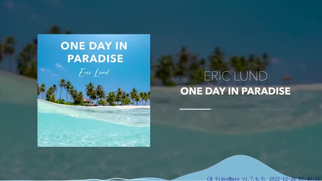 🐠 Exciting Tropical No Copyright Travel Vlog Background Music One Day In Paradise by Eric Lund