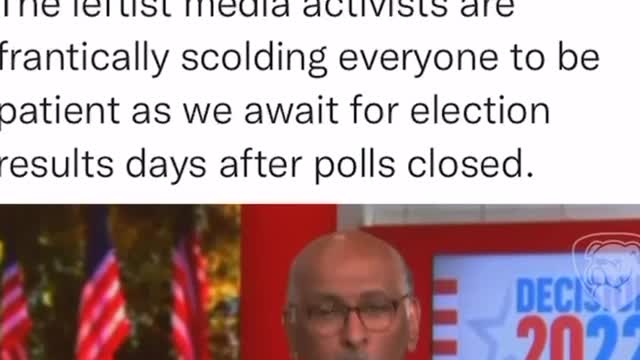Normalizing election month- the mainstream media wants you to forget election day- 11-2022