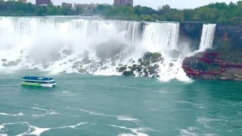 Niagra Fall Canada The Inside View for the first time