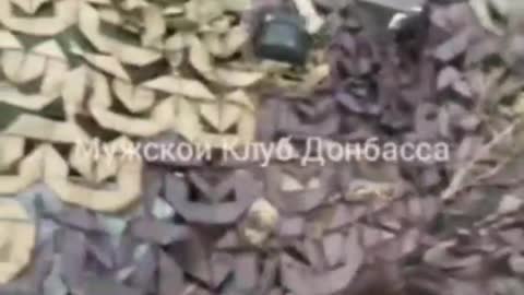 Ukraine War - A Ukrainian T-64 blown up by a mine.