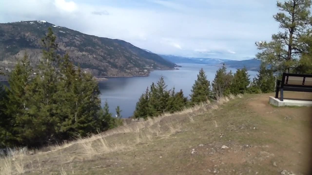 My Wonderful Hike To Knox Mountain In Kelowna March 25 2023