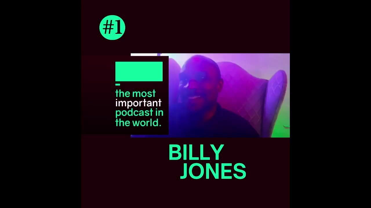 most important podcast in the world: #1 Billy Jones