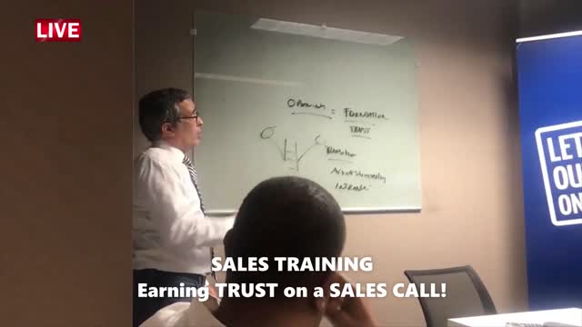 Sales Training: How to earn TRUST on every Sales Call (COLD CALLING)