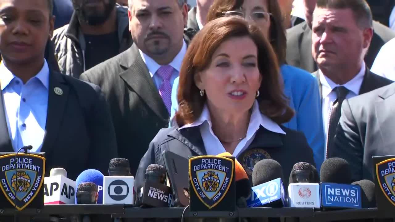 NYPD officials provide updates on Brooklyn subway shooting