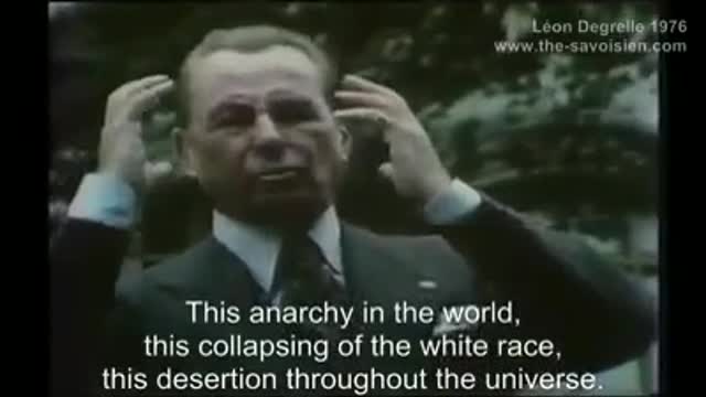 Leon Degrelle's final speech