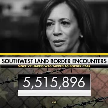 Clearly, under Kamala Harris, the border has never been more secure 🙄