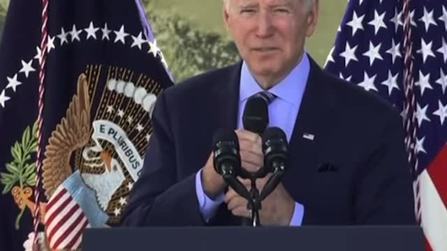 Joe Biden Is Even Slower Than Normal - Can... Barely... Speak... at... California... Rally...