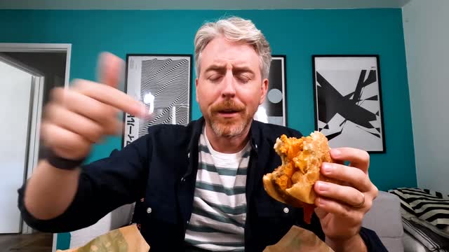 Burger King's NEW Ghost Pepper Whopper review Joe Avella